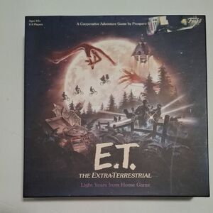 Funko E.T. The Extra-Terrestrial Board Game - Black & Brown Artwork